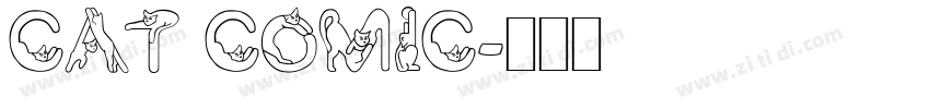 Cat Comic字体转换